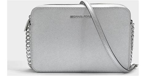 michael kors handbags silver|michael kors silver crossbody.